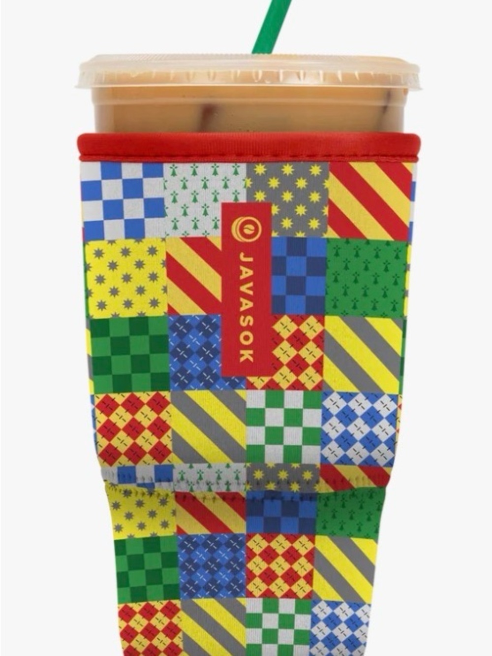 Sok It JavaSok Large House Rules Insulated Cup Sleeve Sz Large 30-32 oz